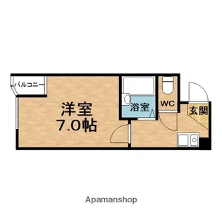 ジョリーフローラ【5階】の間取り