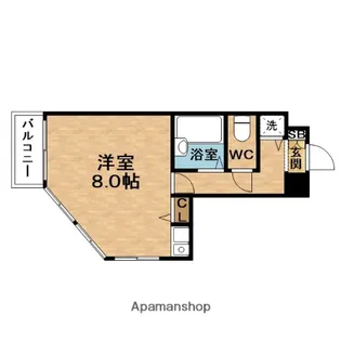 LEGAL北梅田(リーガル)【10階】の間取り