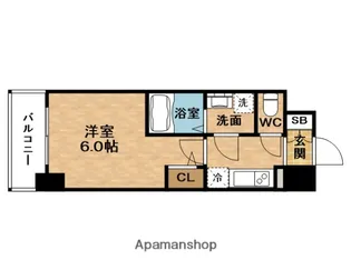 エスリード新福島【5階】の間取り