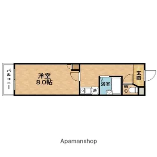 プレステル福島【3階】の間取り