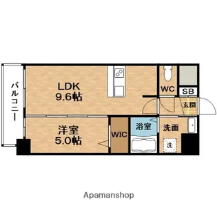 PRESSANCE梅田東クォーレ【6階】の間取り
