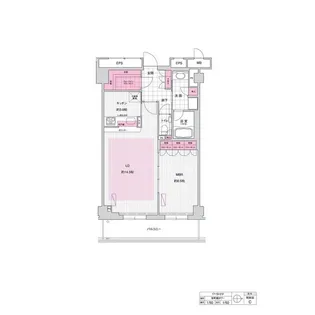 本町橋タワー【20階】の間取り