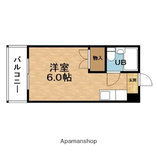 東洋ライオンズマンション野田【3階】の間取り