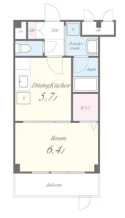 ベルデュール楓【3階】の間取り