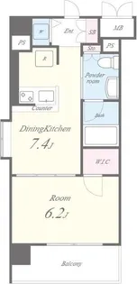 セイワパレス大阪城北【8階】の間取り