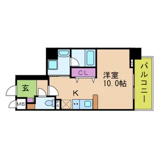 プラチナコート【3階】の間取り