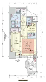 プレサンス北浜レガーロ【0904号室】の間取り
