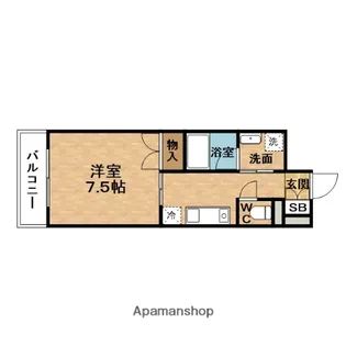 ロイヤルグレース【5階】の間取り