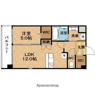 SPLENDIDE(スプランディッド)新大阪EAST【3階】の間取り