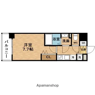 Luxe海老江2【10階】の間取り