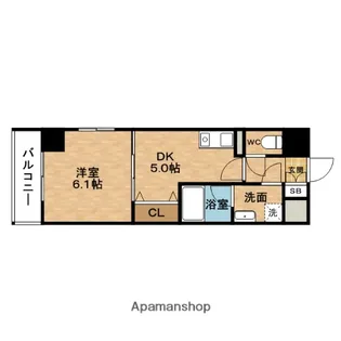S−FORT福島EBIE【3階】の間取り