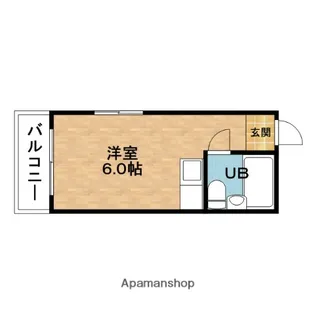 コスモメイト野田【3階】の間取り