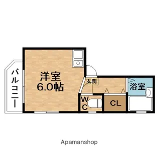 グランSUNI【4階】の間取り