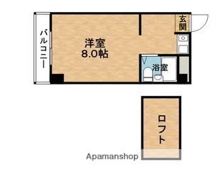 ロフティー野田【5階】の間取り