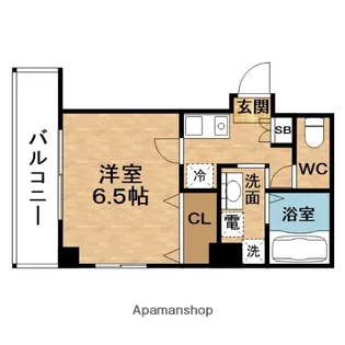 みおつくし堂島【8階】の間取り