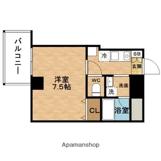 AVANTIPARCO野田【7階】の間取り