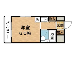 グローバル野田【5階】の間取り