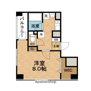 メゾン・ル・ロア【5階】の間取り