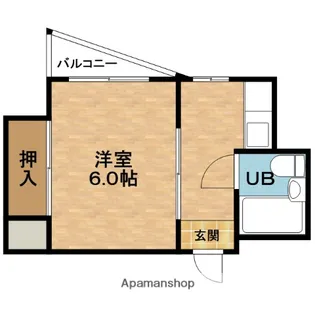 メゾンド日西【2階】の間取り
