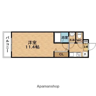 フォレステージ福島【7階】の間取り