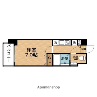 ラクラス福島野田【11階】の間取り
