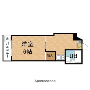 ロイヤルゆたか2号館【5階】の間取り