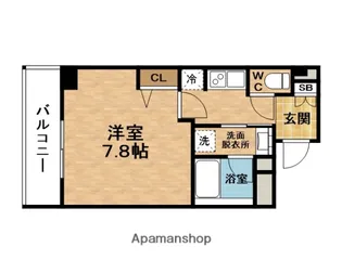 LIFEFIELD(ライフフィールド)福島吉野【3階】の間取り