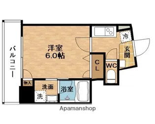 LUCE SHINFUKUSHIMA【10階】の間取り