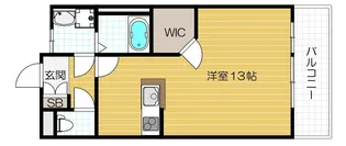 ORACION吹田【603号室号室】の間取り