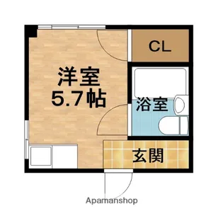 姫野マンション【4階】の間取り