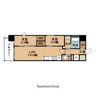 リビオメゾン新大阪【2階】の間取り