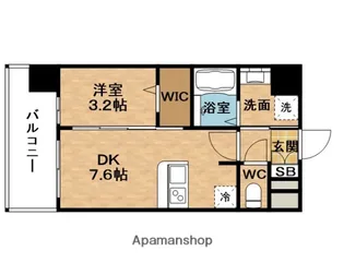 プレサンス東淀川駅前プロ—シェ【13階】の間取り