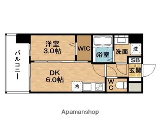 PRESSANCE東淀川駅前プローシェ【11階】の間取り