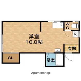 梅北コーポ【2階】の間取り