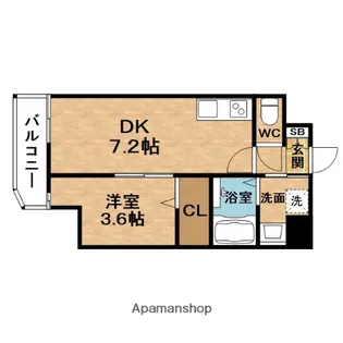ART EBIE(アートエビエ)【2階】の間取り