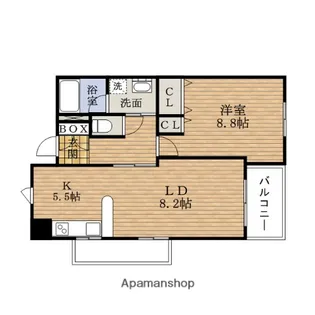大阪府大阪市西区九条南2丁目【マンション】の間取り