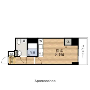 大阪府大阪市中央区玉造2丁目【マンション】の間取り