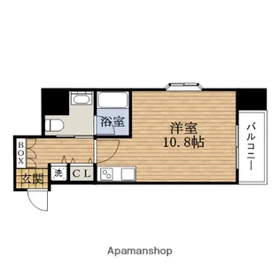 大阪府大阪市西区江戸堀1丁目【マンション】の間取り