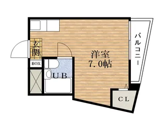 大阪府大阪市西区南堀江4丁目【マンション】の間取り