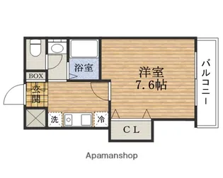 大阪府大阪市住之江区浜口東3丁目【マンション】の間取り