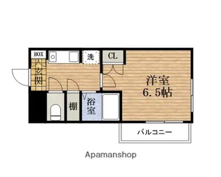 大阪府大阪市浪速区桜川2丁目【マンション】の間取り