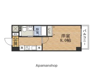 大阪府大阪市中央区日本橋2丁目【マンション】の間取り