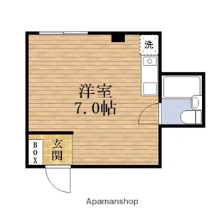 大阪府大阪市西区南堀江3丁目【マンション】の間取り