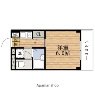 大阪府大阪市西区九条1丁目【マンション】の間取り
