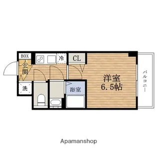 大阪府大阪市中央区松屋町【マンション】の間取り