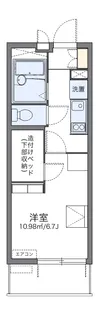 レオパレスNODAⅡ【306号室】の間取り