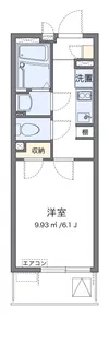 クレイノのぞみⅡ【3階】の間取り