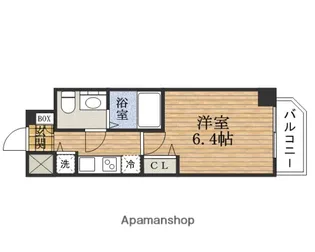 大阪府大阪市西区西本町1丁目【マンション】の間取り
