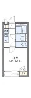 クレイノELAN【102号室】の間取り