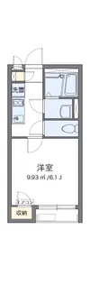クレイノELAN【205号室】の間取り